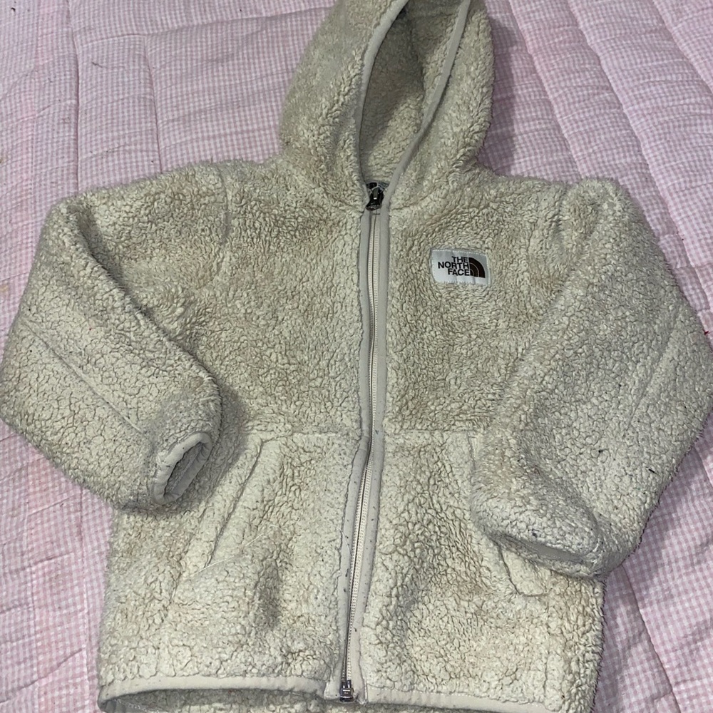 The North Face Kids Off-White Sherpa Hoodie